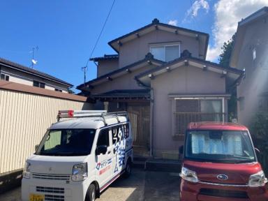 金沢市で外壁塗装工事を行いました